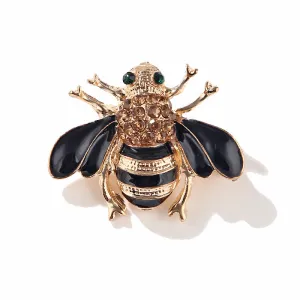 XSB026 - Retro Bee Brooch